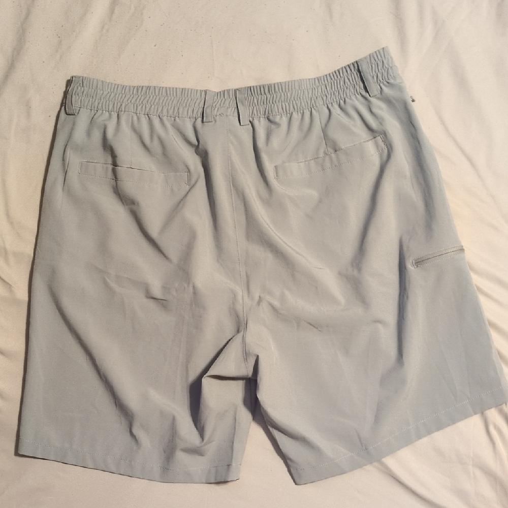 Pinkbomb Gray Mens Quick Dry Shorts Elastic Waistband XL - Picture 4 of 4